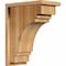 Ekena Millwork Pescadero Rough Sawn Corbel w/Backplate, Western Red Cedar, 8"W x 14"D x 18"H COR08X14X18PEC01RWR - alternate 1